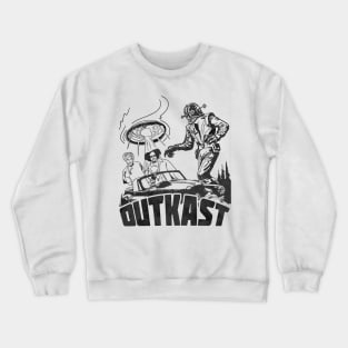 OUTKAST BLACK WHITE Crewneck Sweatshirt